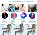 Amazon Hot Sale Memory Foam Car Waist Ergonomic Backrest Cushion For Office Chair Car Wheelchair - Axooms