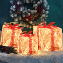 Fashionable Christmas Box Decoration Foldable Ornaments