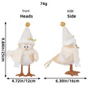 Jingchen Christmas Luminous Bird Christmas Gift Table Decorative Ornaments
