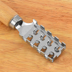 Household Wooden Handle Fish Scale Scraper