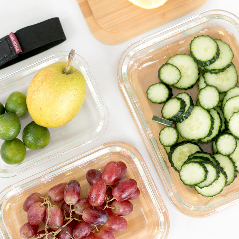 Sealed Bento  Lunch Box Microwave Refrigerator