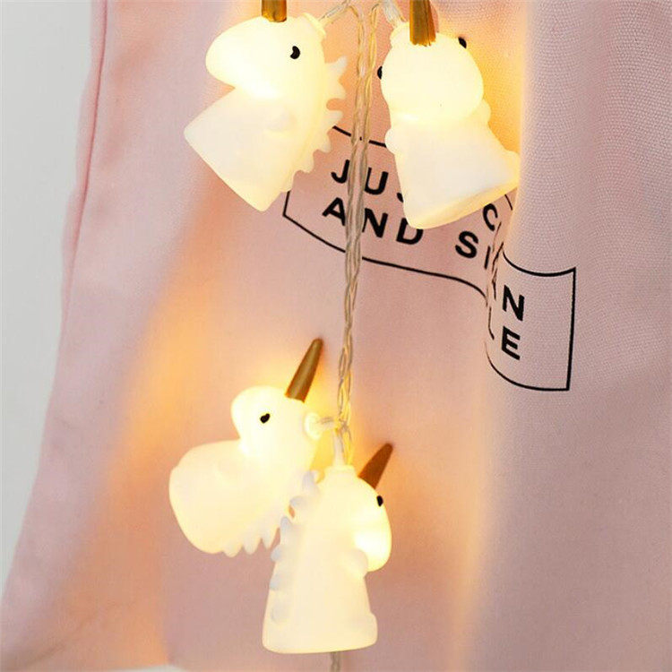 New Unicorn Lights LED Battery Box String Lights Christmas Decoration Lights