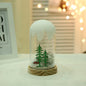 Christmas Gift Ornaments Creative Hanging Frost Christmas Tree Glass Cover