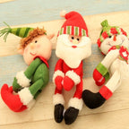 Christmas Decorations, Santa Claus, Red Wine, Red Wine, Champagne, Wine Bottle and Bar Dining Room Decoration