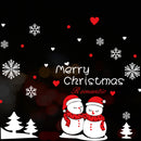 Christmas decoration window sticker