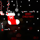 Christmas decoration window sticker