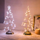 Christmas Decoration Lights Creative Crystal Ornaments Night Light Scene Layout Christmas Tree Factory Direct Sales