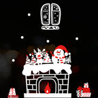 Christmas decoration window sticker