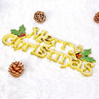 Christmas decorations three-dimensional Christmas letter door listing