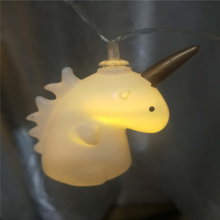 New Unicorn Lights LED Battery Box String Lights Christmas Decoration Lights