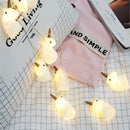 New Unicorn Lights LED Battery Box String Lights Christmas Decoration Lights