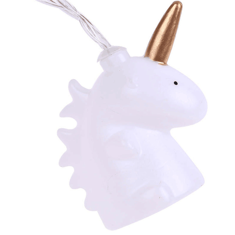 New Unicorn Lights LED Battery Box String Lights Christmas Decoration Lights