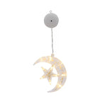 Christmas Decoration Lights Shop Window Ornaments Balcony Window Suction Cup LED Hanging Lights Christmas Lighting Scene Layout