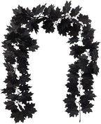 Amazon Harvest Festival Simulation Maple Leaf Rattan Thanksgiving Christmas Decoration Rattan Spot