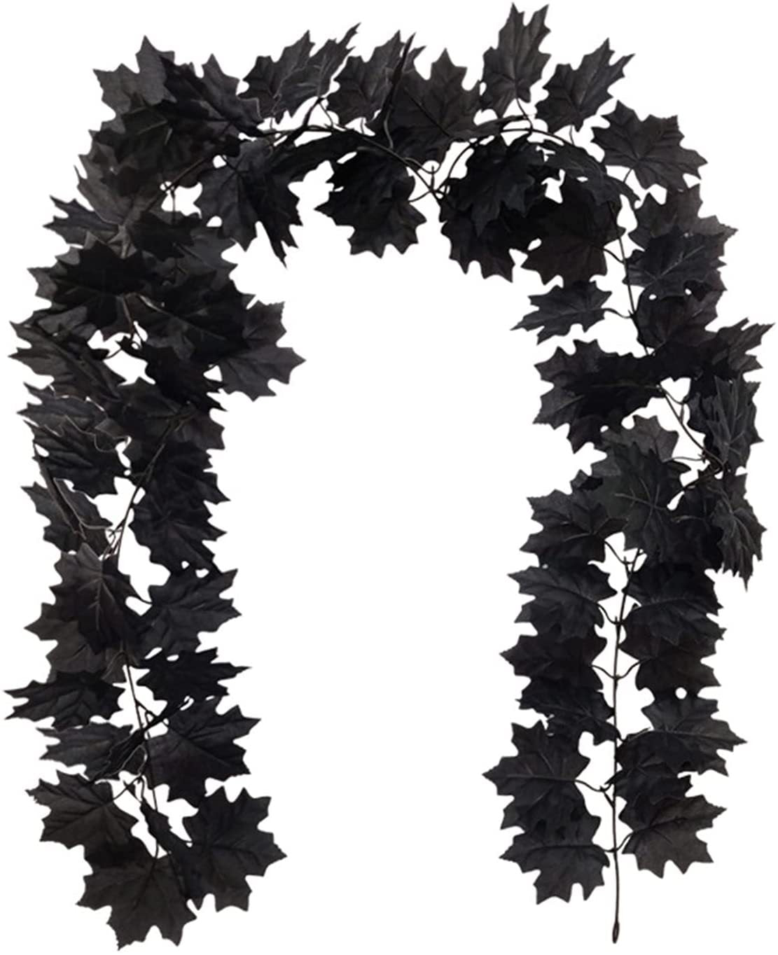 Amazon Harvest Festival Simulation Maple Leaf Rattan Thanksgiving Christmas Decoration Rattan Spot
