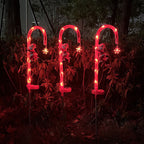 New Solar Christmas Decoration Light LED Garden Garden Festive Cane Light Outdoor Waterproof Lawn Light