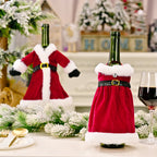 Christmas Decorations Dresses Wine Bottles Home