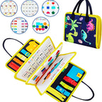 New Felt Busy Board Children's Early Education Educational Toys Felt Learning Dressing Board Early Childhood Education Teaching Aids