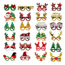 New Christmas Cartoon Headband Adult Children Gift Santa Claus Snowman Antlers Glasses Christmas Decoration Glasses