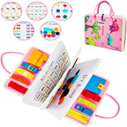New Felt Busy Board Children's Early Education Educational Toys Felt Learning Dressing Board Early Childhood Education Teaching Aids